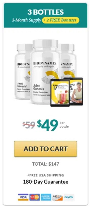 Buy Joint Genesis 3 bottles